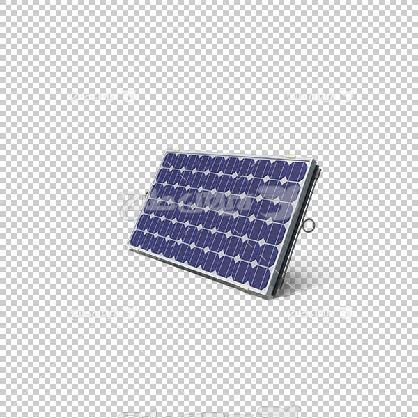 تصویر سه بعدی دوربری صفحه خورشیدی