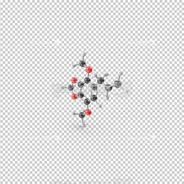 تصویر دوربری سه بعدی مولکول