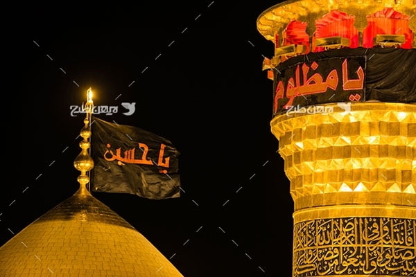 تصویر با کیفیت از حرم،گنبد و ضریح امام حسین علیه السلام