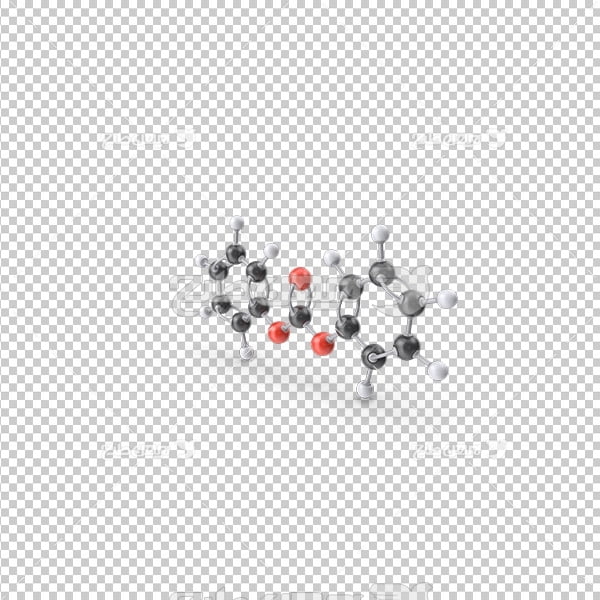تصویر دوربری سه بعدی مولکول