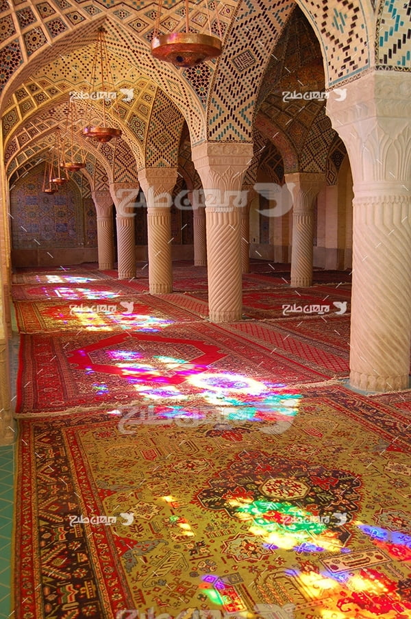 عکس مسجد نصیر الملوک در شیراز