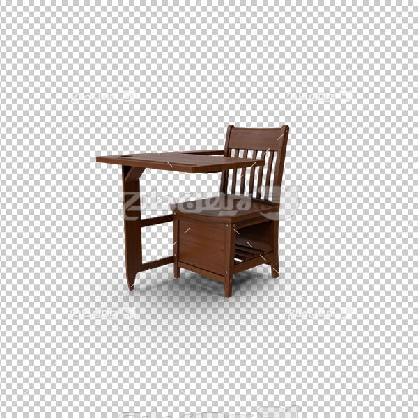 ﻿دوربری میز و صندلی چوبی