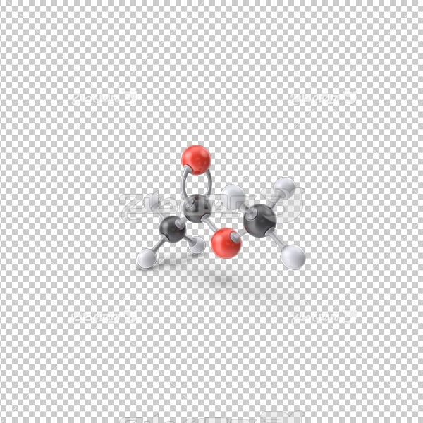 تصویر دوربری سه بعدی مولکول