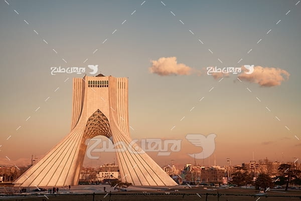 عکس برج آزادی شهر تهران