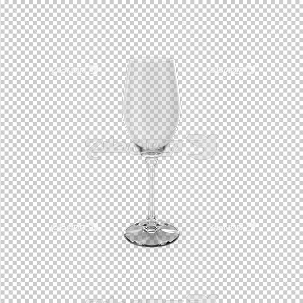 تصویر دوربری سه بعدی لیوان نوشیدنی