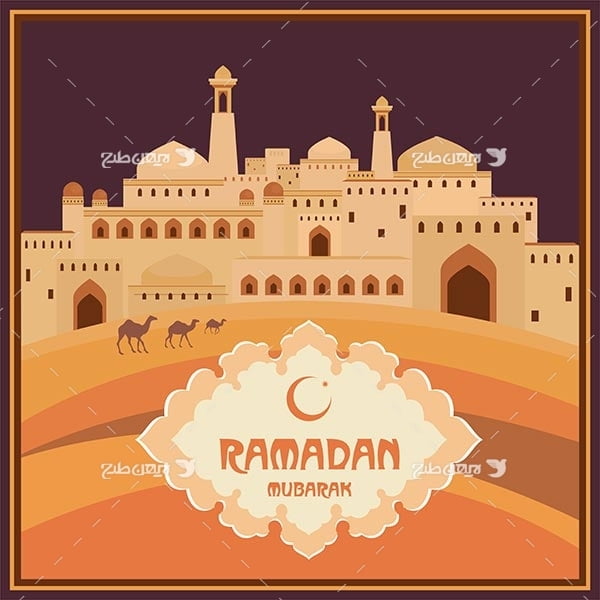 طرح وکتور بک گراند رمضان