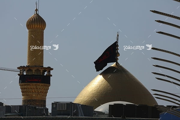 تصویر با کیفیت از گنبد امام حسین علیه السلام