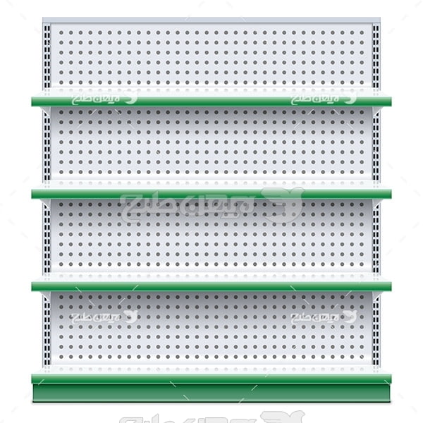 وکتور قفسه مغازه