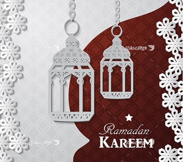 طرح وکتور بک گراند رمضان