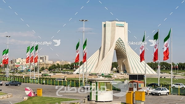 عکس برج آزادی تهران