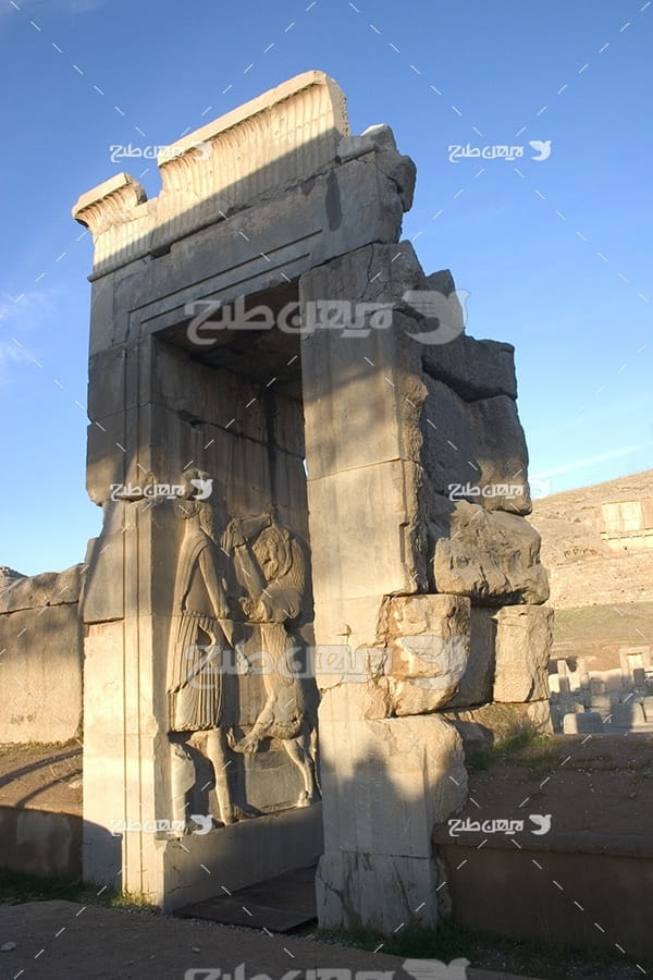 عکس سنگ نگاره تخت جمشید