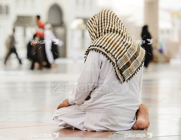 عکس مذهبی نماز خواندن مسلمان