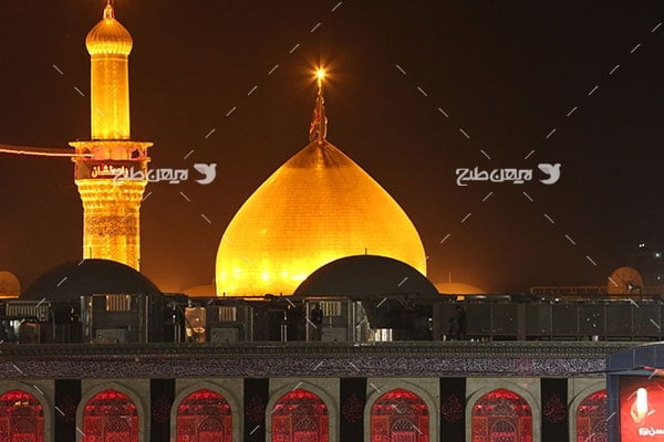 تصویر با کیفیت از حرم،گنبد و ضریح امام حسین علیه السلام