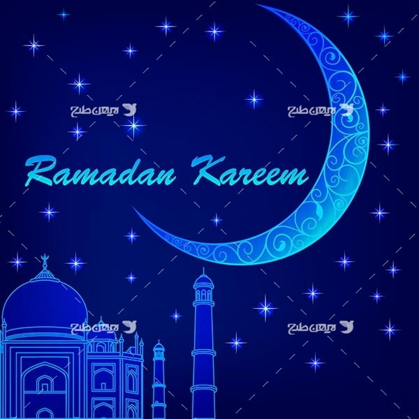 وکتور ماه رمضان