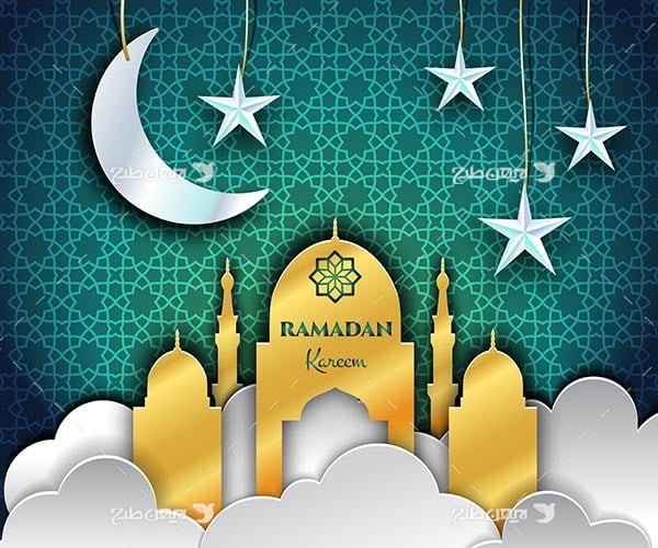 وکتور ماه رمضان