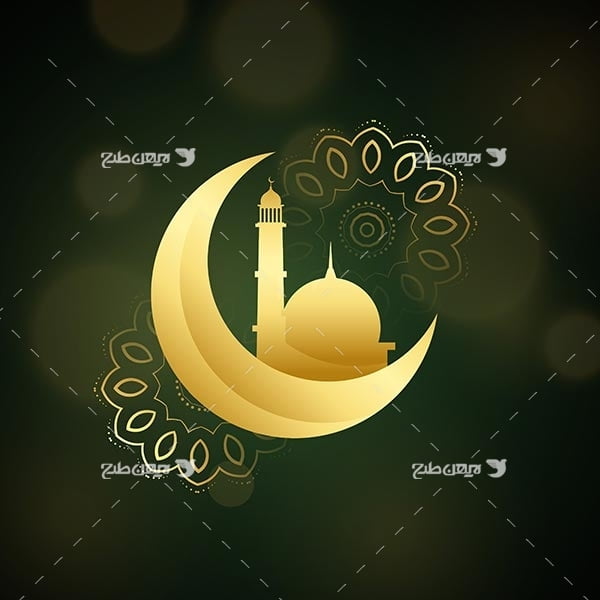 وکتور ماه رمضان