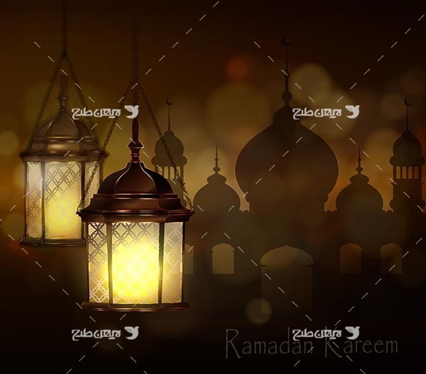 وکتور ماه رمضان