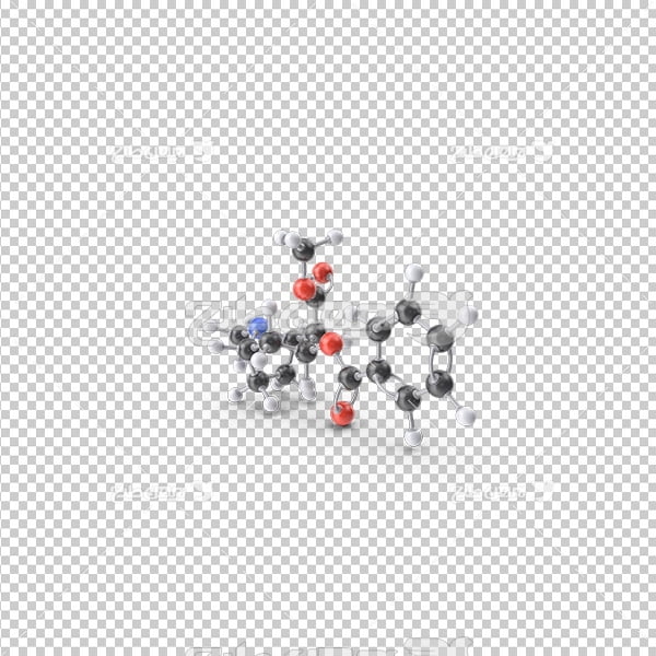 تصویر دوربری سه بعدی مولکول