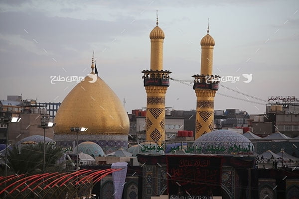 تصویر با کیفیت از حرم،گنبد و ضریح امام حسین علیه السلام