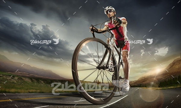 عکس ورزشی دوچرخه سواری