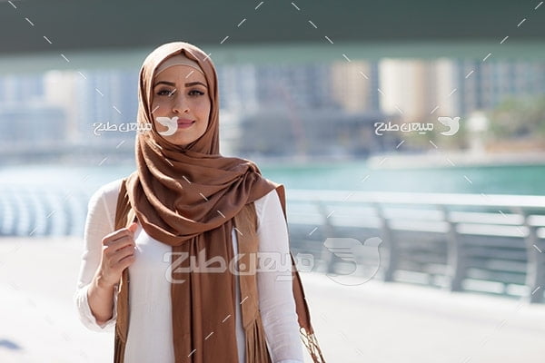 عکس زن با حجاب