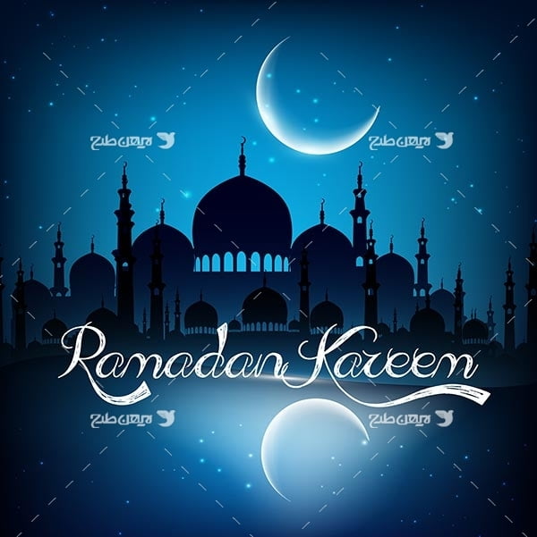 وکتور ماه رمضان