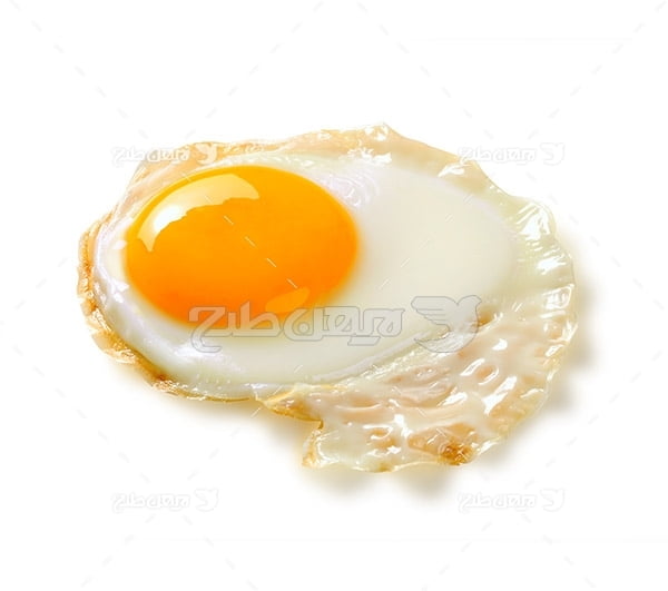 نیمرو و تخم مرغ و زرده