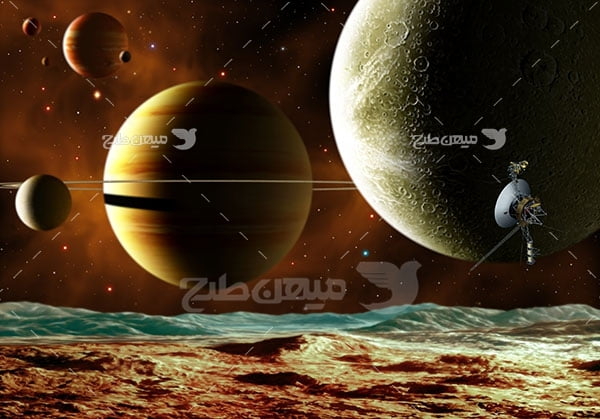 عکس سیاره های منظومه شمسی