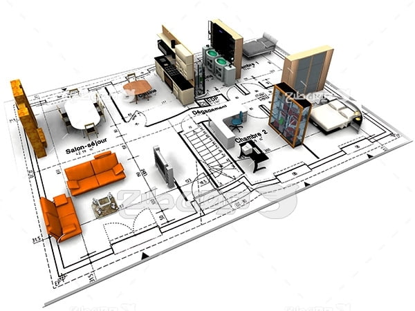 عکس نقشه ساختمان