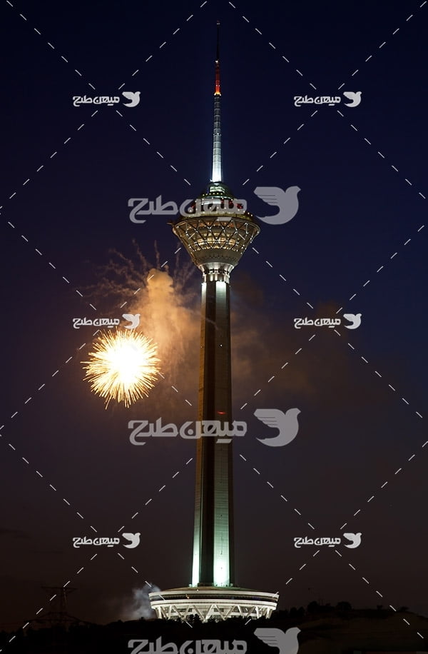 عکس با کیفیت از برج میلاد تهران