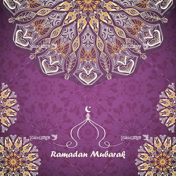 طرح وکتورگرافیکی به مناسب ماه رمضان