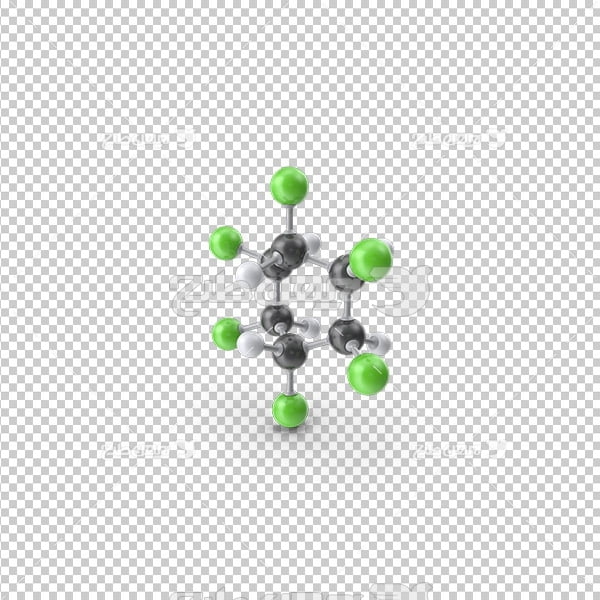 تصویر دوربری سه بعدی مولکول