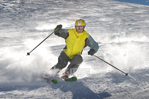 عکس ورزش اسکی روی برف