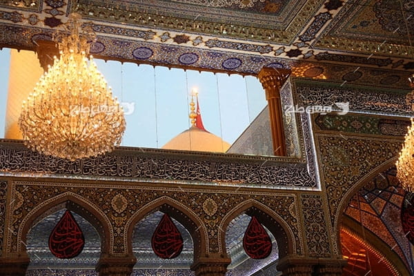 تصویر با کیفیت از حرم،گنبد و ضریح امام حسین علیه السلام
