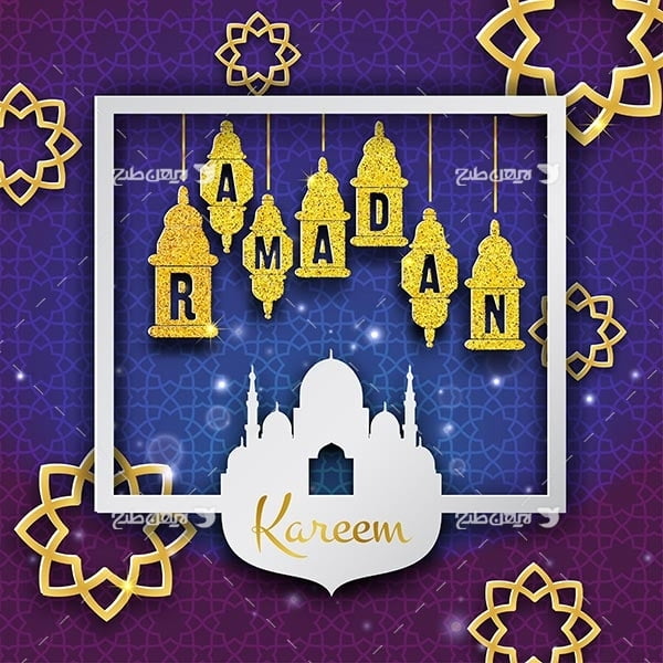 طرح وکتور بک گراند رمضان