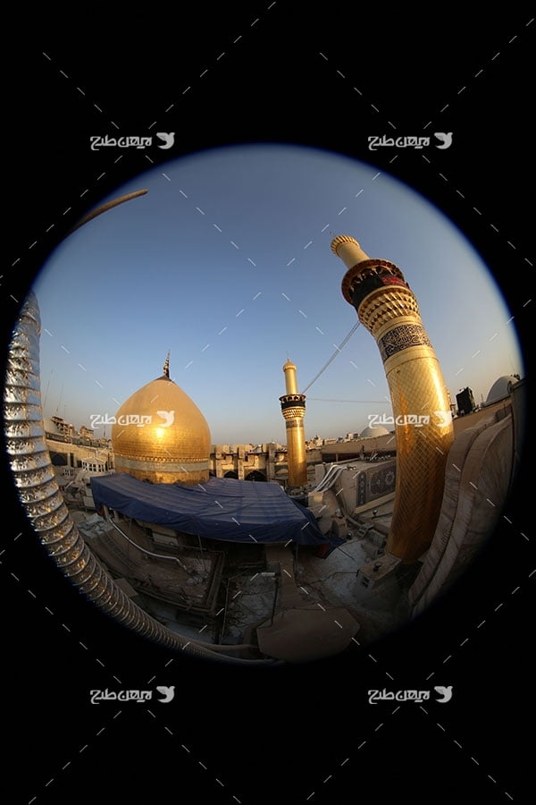 تصویر با کیفیت از حرم،گنبد و ضریح امام حسین علیه السلام