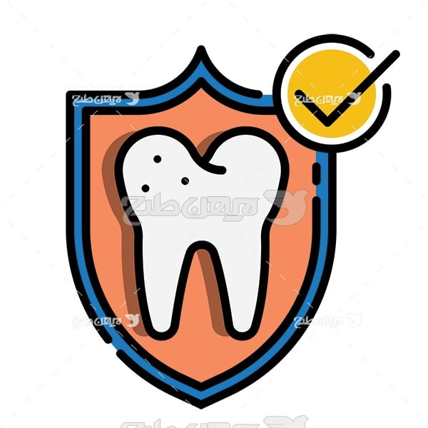 وکتور لوگوی دندان پزشکی
