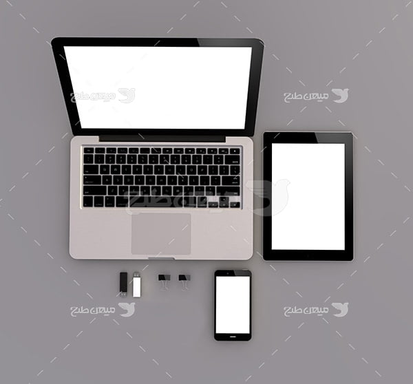 عکس لپ تاپ، موبایل و تبلت