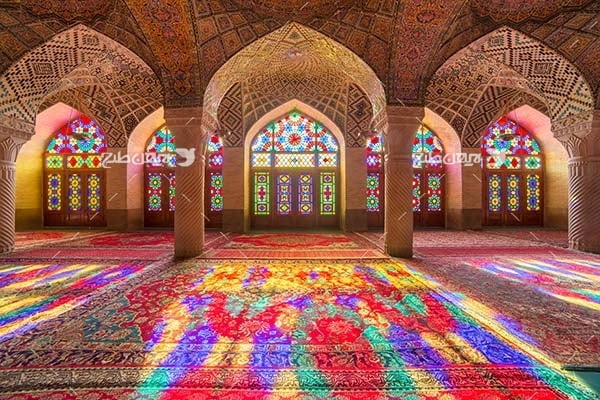 تصویر با کیفیت از مسجد نصیر الملک