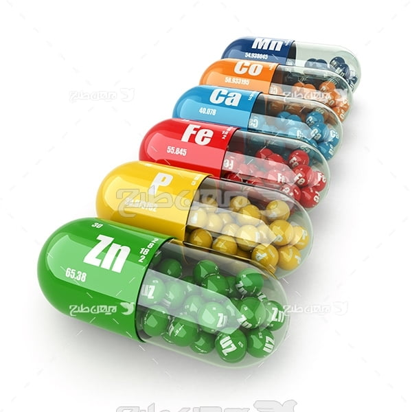عکس کپسول های دارویی رنگی