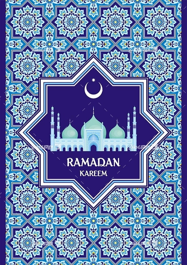 وکتور ماه رمضان