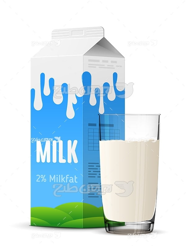 وکتور پاکت شیر