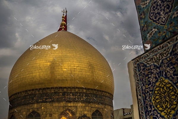 تصویر با کیفیت از گنبد امام حسین علیه السلام