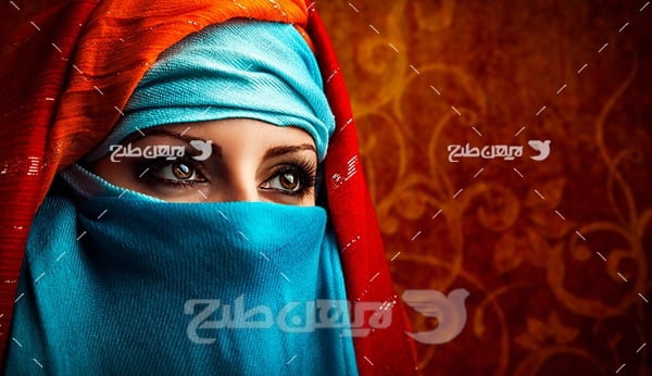 عکس زن مسلمان و حجاب