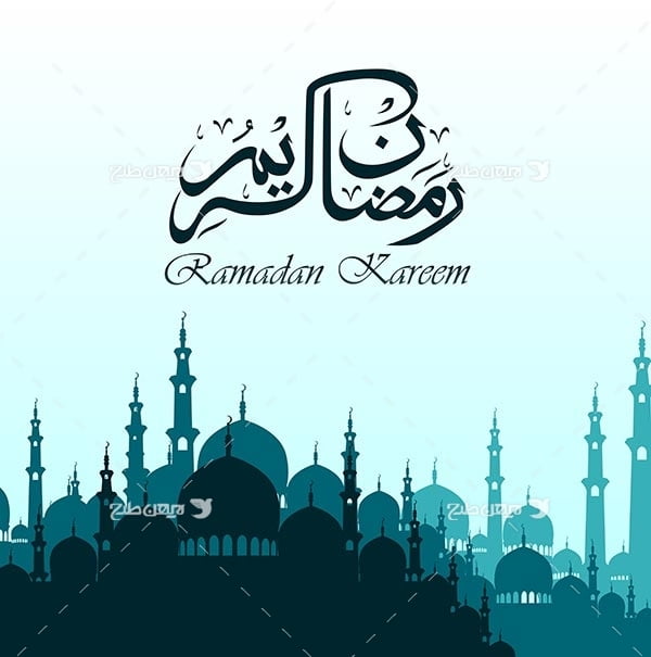 طرح وکتور بک گراند رمضان