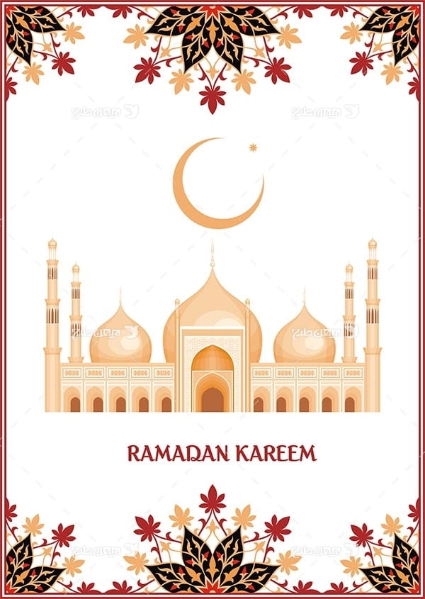 طرح وکتور بک گراند رمضان