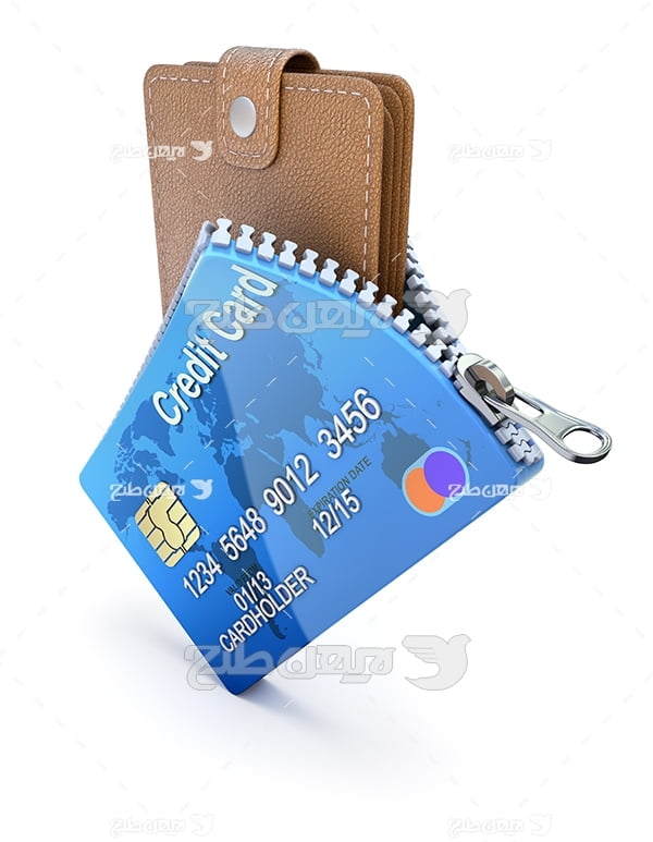 عکس کارت بانکی و  کیف کارت