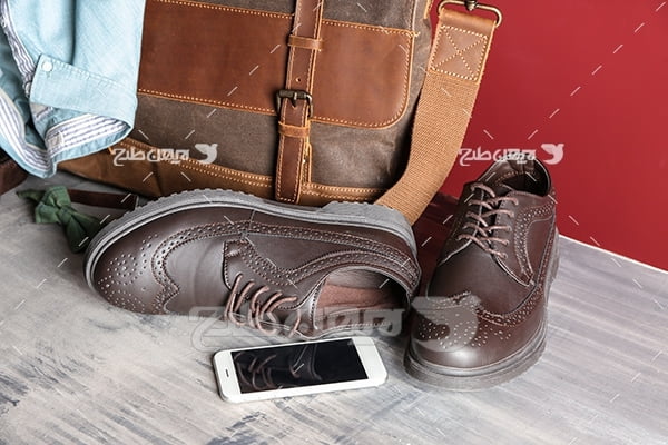 عکس کیف و کفش مردانه