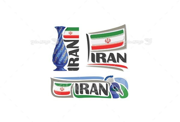 وکتور پرچم ایران