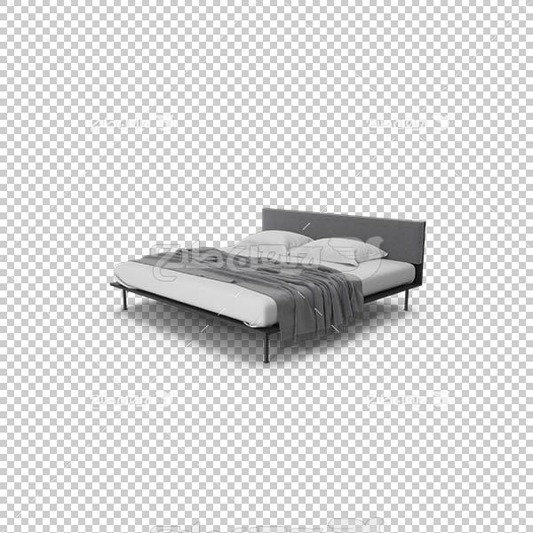 تصویر سه بعدی دوربری تخت خواب
